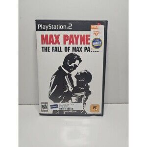 Max Payne 2 "The Fall of Max Payne"~PlayStation 2  Complete With Manual Tested